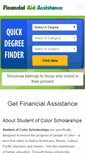 Mobile Screenshot of financialaid4you.com